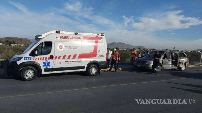 $!El percance ocurrió sobre el bulevar Jorge Masso, en Ramos Arizpe.