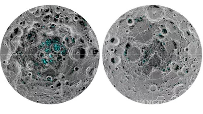 $!La NASA confirma que existe hielo en los polos de la Luna