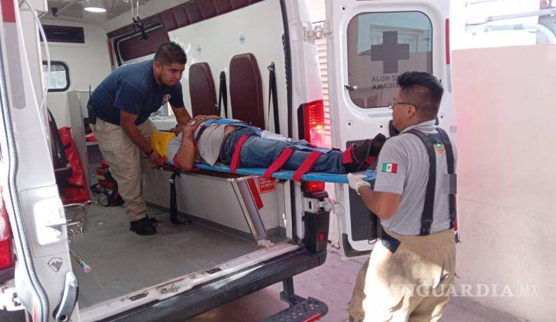 $!El accidente se registró en la autopista Torreón–Saltillo y movilizó a varias corporaciones de auxilio.