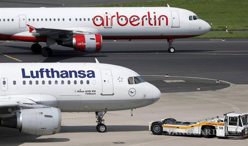 $!Lufthansa compra parte de la insolvente Air Berlin