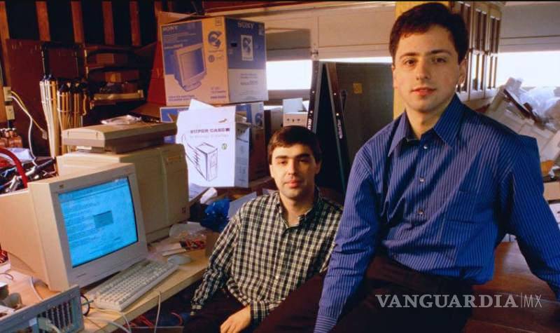 $!Larry Page y Sergey Brin, fundadores de Google.