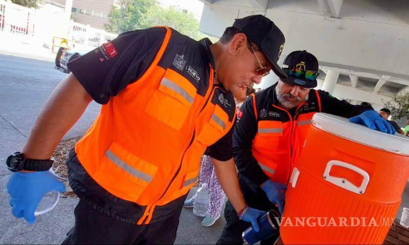 $!El operativo de hidratación corre a cargo de PCNL y la Secretaría de Igualdad e Inclusión.