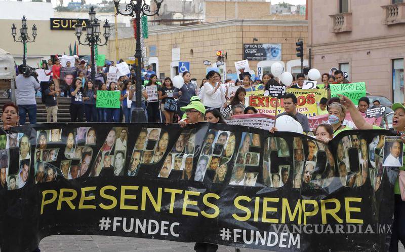 $!Deja en Coahuila más de 300 víctimas indirectas el crimen organizado y desapariciones