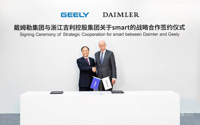 $!Daimler y Geely se unen para relanzar a Smart, ahora como fabricante de coches eléctricos