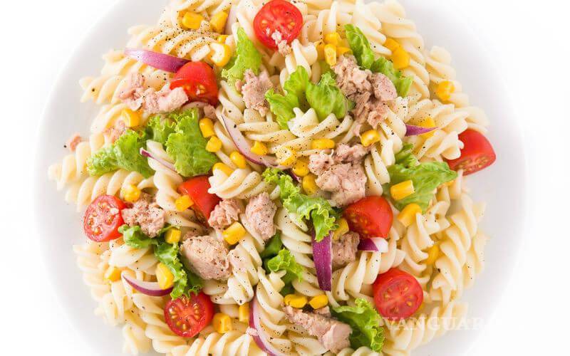 $!Imagen ilustrativa de ensalada de pasta con atún.