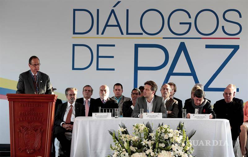 $!Colombia pide al ELN cesar los secuestros al abrir diálogos de paz