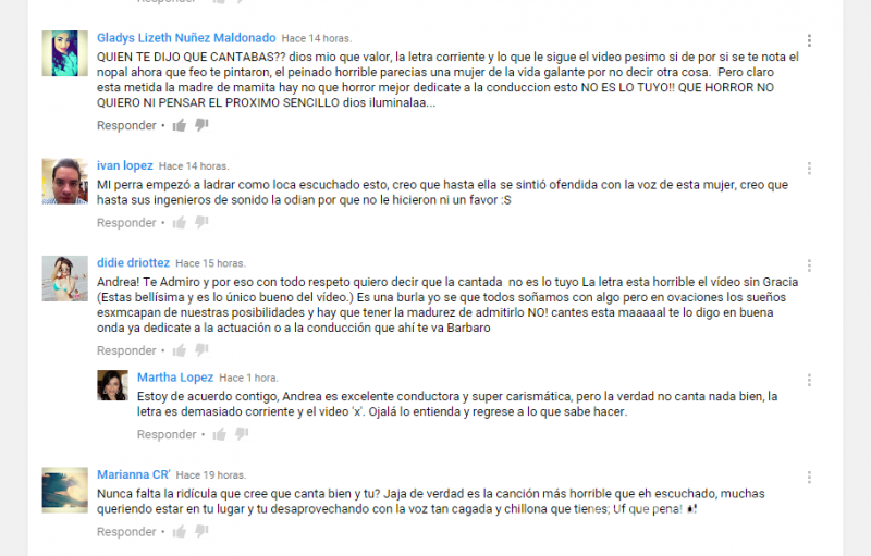 $!Llaman 'corriente' a Andrea Escalona por su video musical