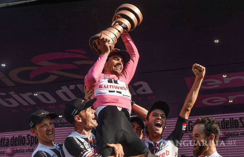 $!Tom Dumoulin consigue el Giro de Italia