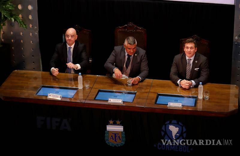 $!&quot;Gracias a Argentina el fútbol hoy es lo que es”, asegura Infantino