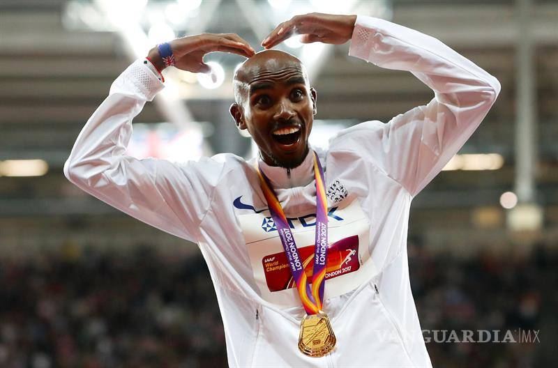 $!Mo Farah logra su tercera corona consecutiva en Londres