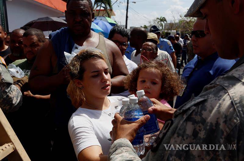 $!Faltan agua y alimentos en Puerto Rico tras el huracán María