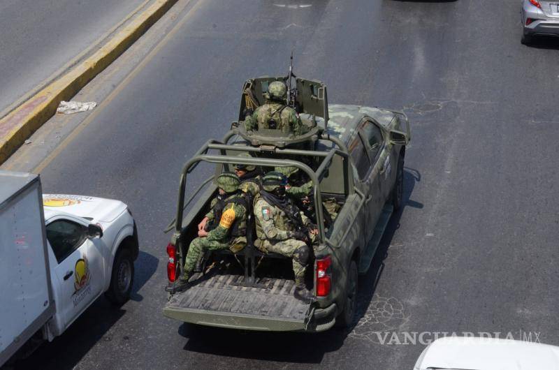 $!Los elementos de las fuerzas castrenses llegaron a Nuevo León como parte del “Operativo Monterrey Seguro”.