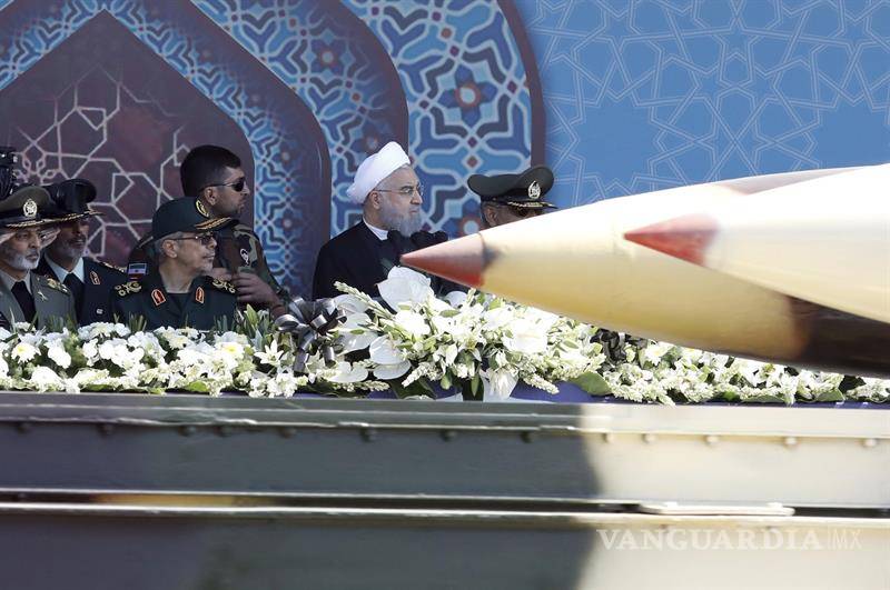 $!Irán exhibe un nuevo misil balístico con un alcance de 2 mil kilómetros