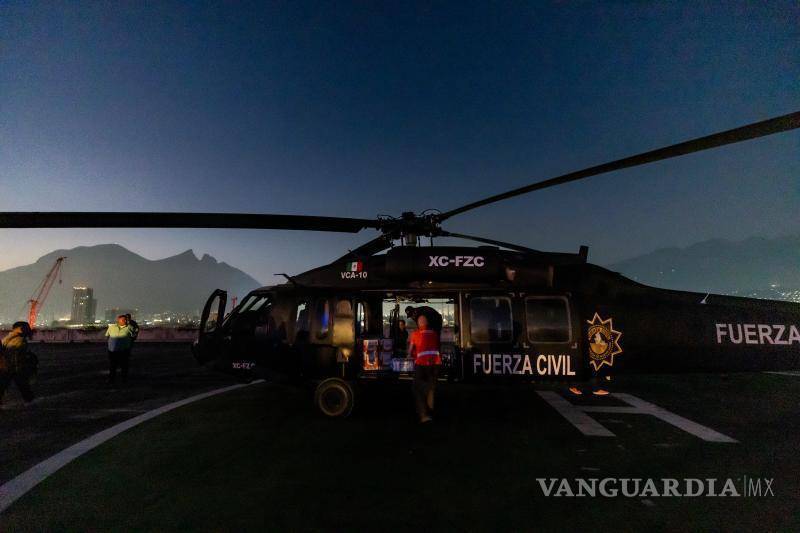 $!Nuevo León envió más de tres toneladas de víveres y rescatistas para apoyar a las personas afectadas por las inundaciones y lluvias en Hidalgo.