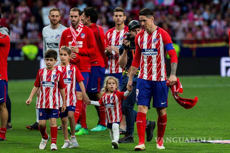 $!'Niño' Torres se despide del Atlético de Madrid como un héroe