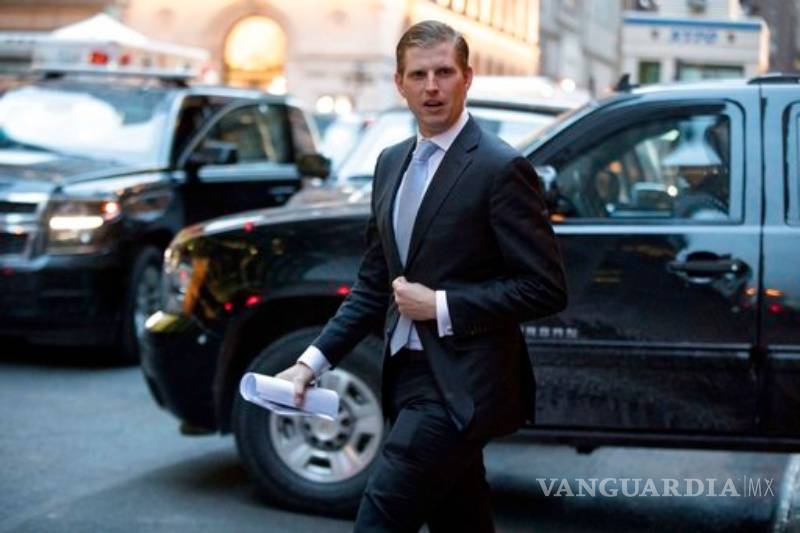 $!Desvía Eric Trump recursos de ong para el cáncer a fundación de su padre
