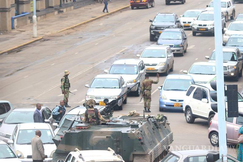 $!Afirma el Ejército de Zimbabue que “no es un Golpe de Estado”