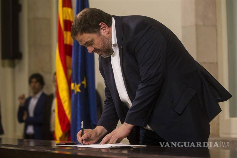$!Ante presiones del Gobierno español vicepresidente catalán pide unidad