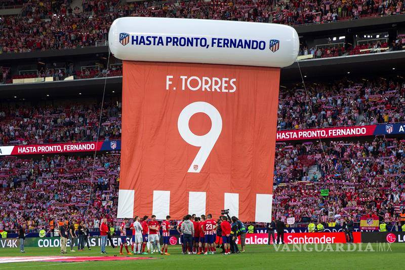 $!'Niño' Torres se despide del Atlético de Madrid como un héroe