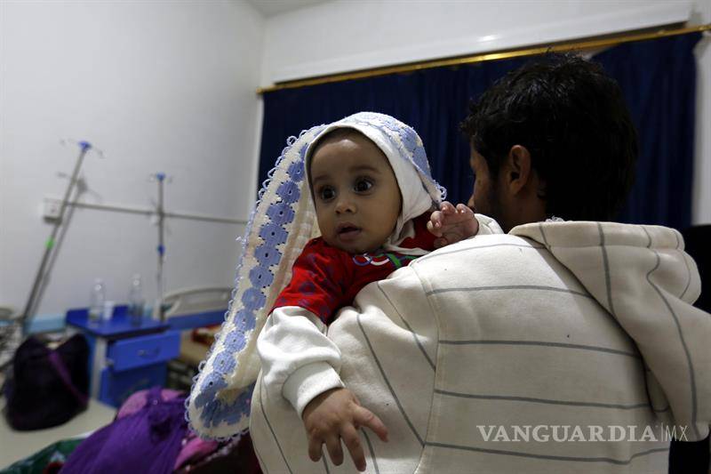 $!Hay más de medio millón de casos de cólera en Yemen