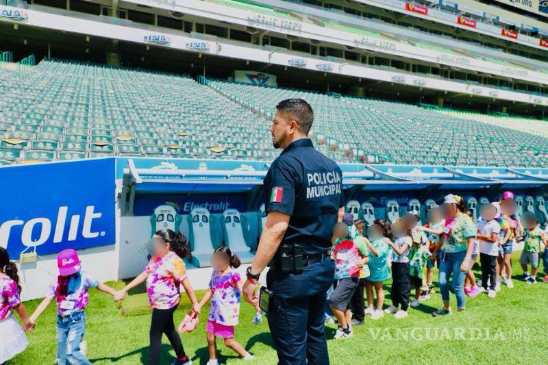 $!El programa ofrece un ambiente seguro para hijos de policías, quienes disfrutan de dinámicas recreativas, defensa personal, manualidades y pláticas sobre el cuidado del medio ambiente.