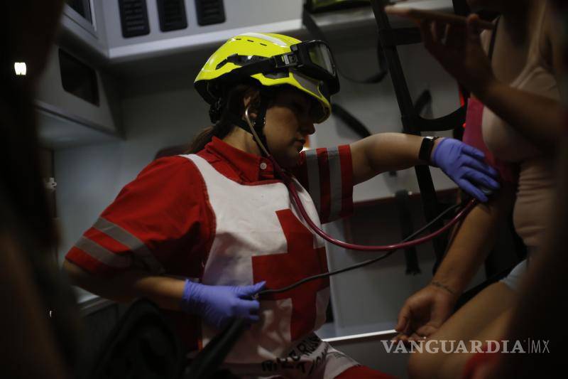 $!La labor del paramédico es ardua y sacrificada.