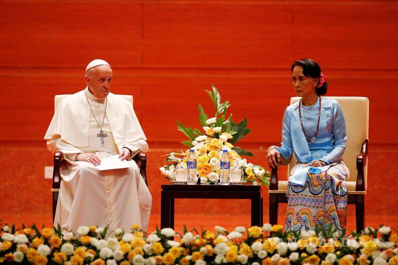 $!Pide el papa Francisco respeto a los derechos humanos en Myanmar