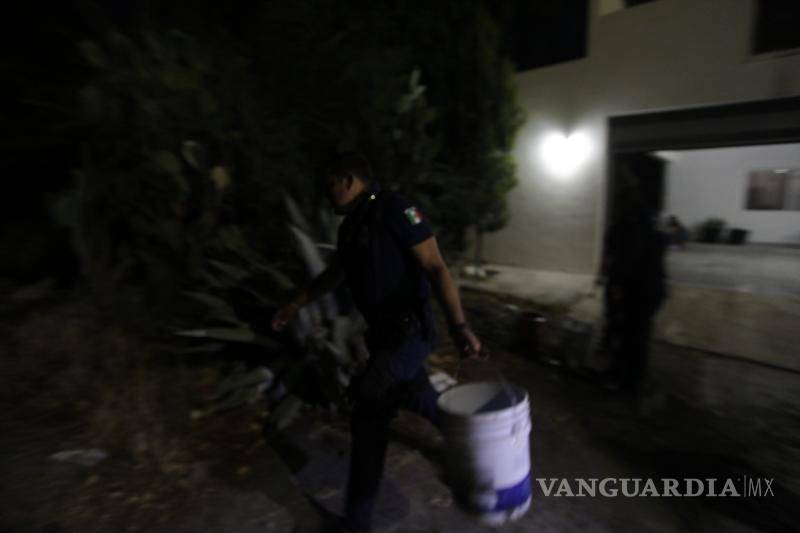 $!Fue en un predio de la colonia Guanajuato Oriente que se presentó el siniestro.