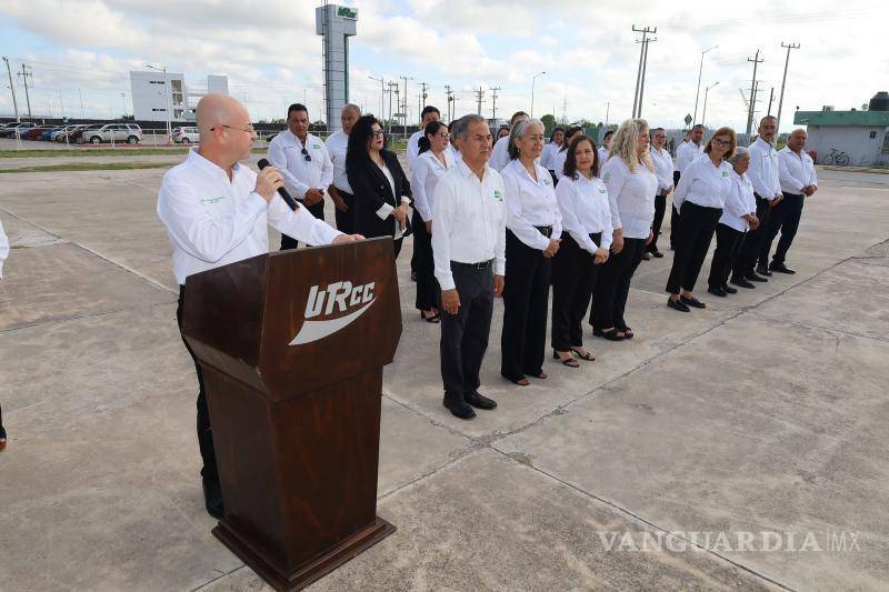 $!Un emotivo discurso pronunció el rector Jesús Alfredo Oyervides Valdés.