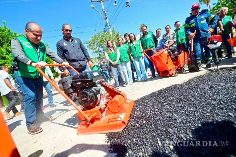 $!Pone en marcha Miguel Riquelme el programa ‘A Darle Parejo’, en el suroriente de Torreón