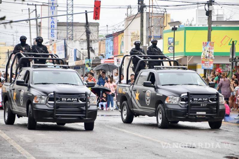 $!También participaron corporaciones policiacas.