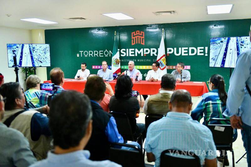 $!Las obras que se observan en la ciudad día a día se han concluido puntualmente, dijo el Alcalde de Torreón.