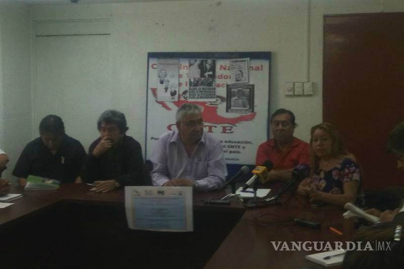 $!CNTE exige la cancelación de la evaluación a docente