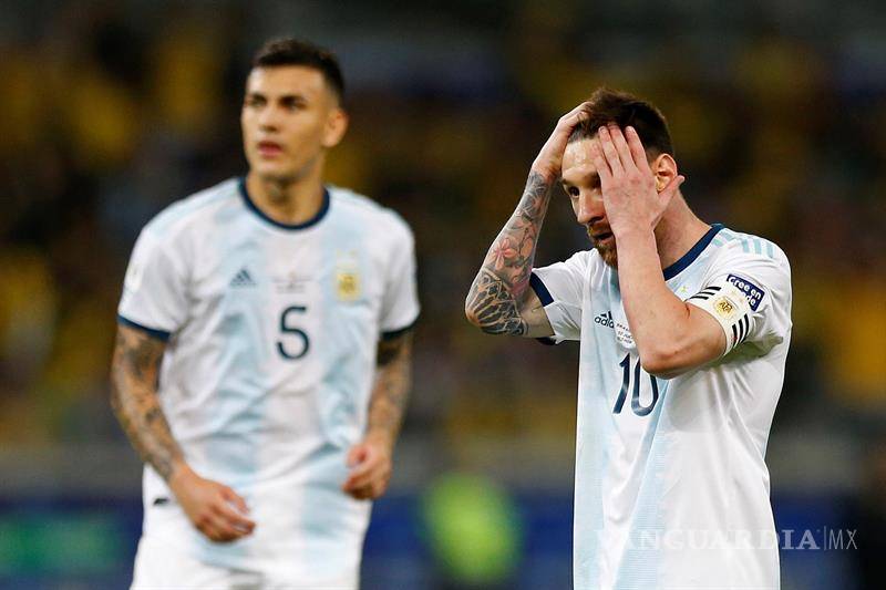 $!¿Qué? Messi sería suspendido 2 años por la Conmebol