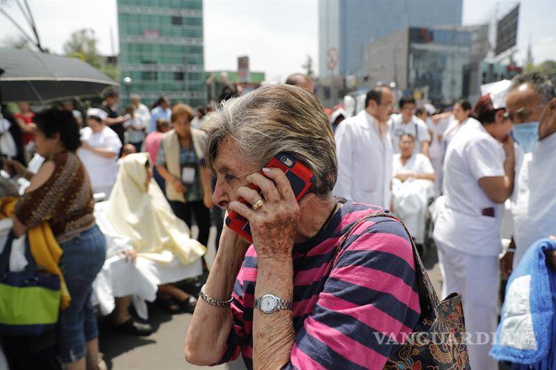 $!Reportan daños en la capital de México, Puebla y Morelos por terremoto
