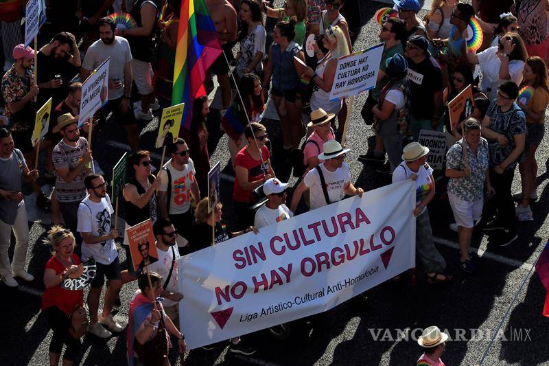 $!Madrid celebra 40 años de Orgullo y reivindica al colectivo transexual