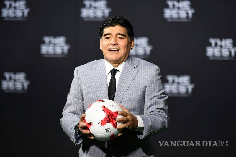 $!Maradona no acudió al ensayo del sorteo del Mundial por problemas de salud