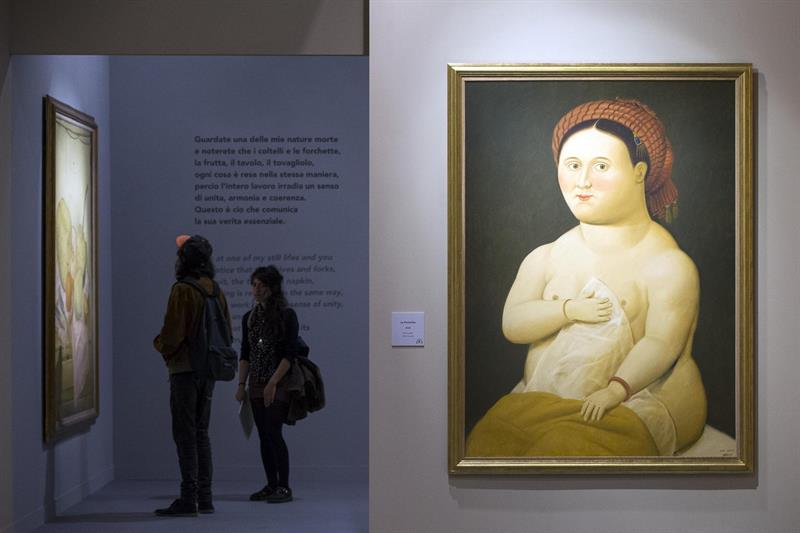 $!Botero presenta en Roma su retrospectiva &quot;de inspiración latinoamericana&quot;
