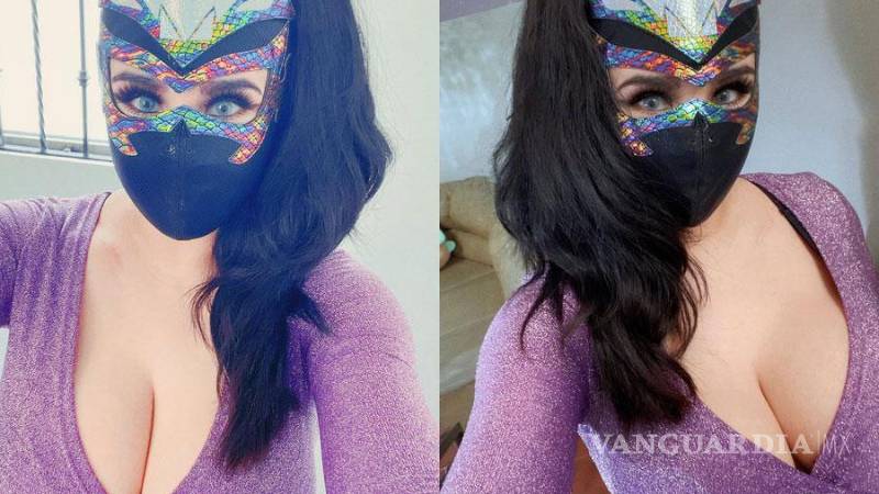 La bella luchadora Mystique abrió una cuenta en OnlyFans