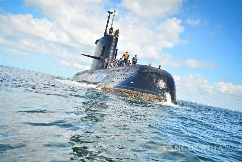 $!Submarino desaparecido en Argentina habría sufrido una explosión
