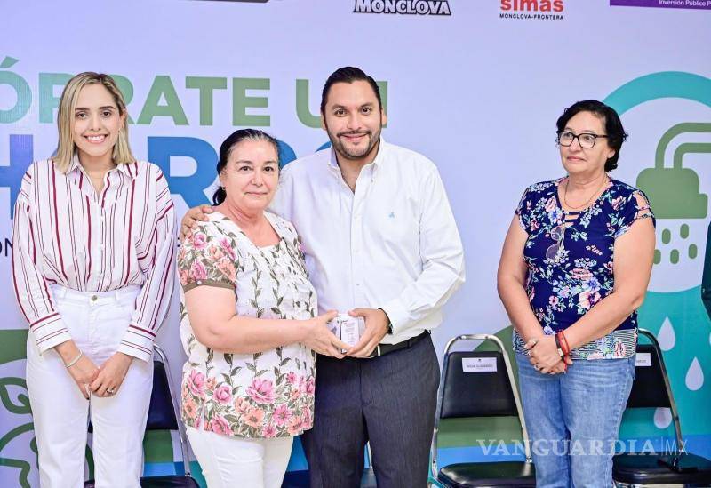 $!Las regaderas entregadas cuentan con certificación de la Conagua