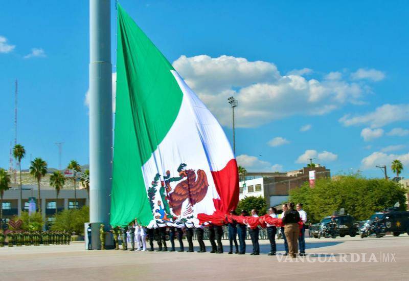 $!La Banda de Guerra y Banda de Música de la XI Región Militar dieron solemnidad al evento.