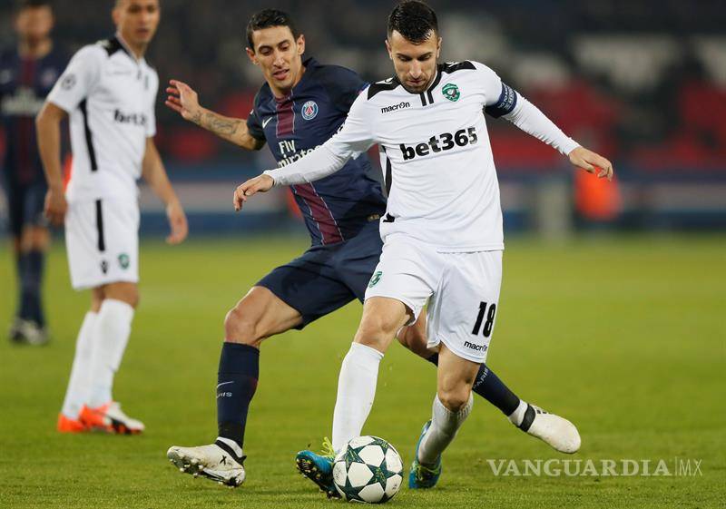 $!PSG empata ante el Ludogorets y cede el primer lugar de su grupo