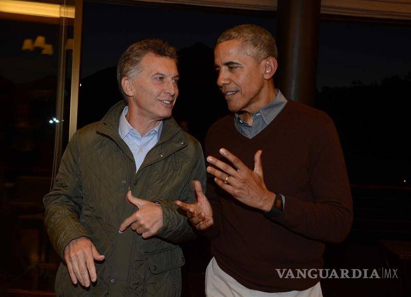 $!Entre abrazos y risas, Macri y Obama se despiden