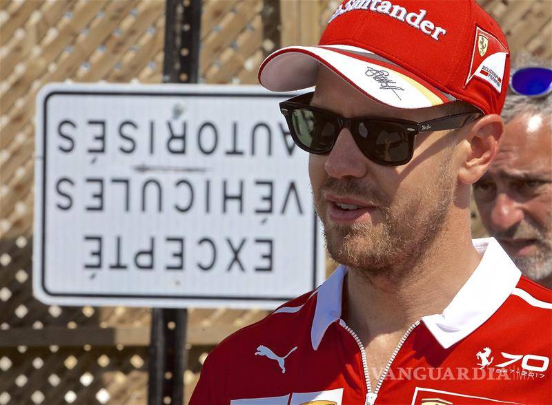 $!Defiende Sebastian Vettel su liderazgo en territorio de Lewis Hamilton