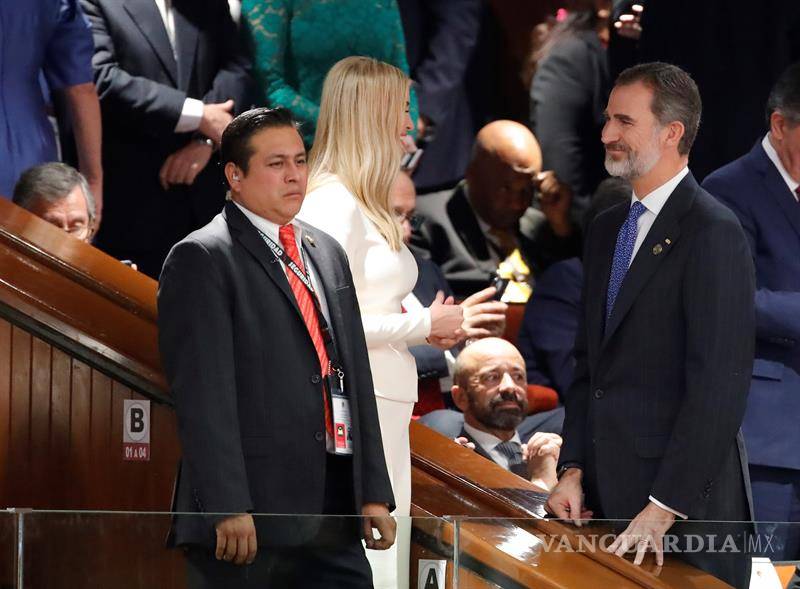 $!Ivanka, Maduro y Felipe VI, protagonistas en traspaso del poder en México