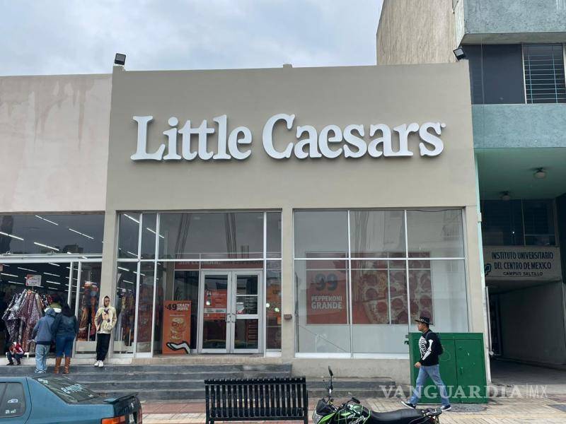 $!Desde hace varias semanas se instaló una sucursal de la pizzería Little Caesars en Victoria, casi esquina con Xicoténcatl.