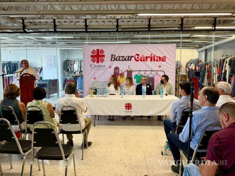 $!El nuevo bazar de Cáritas está ubicado en la parte alta de la tienda Merco, en Allende y Pérez Treviño.