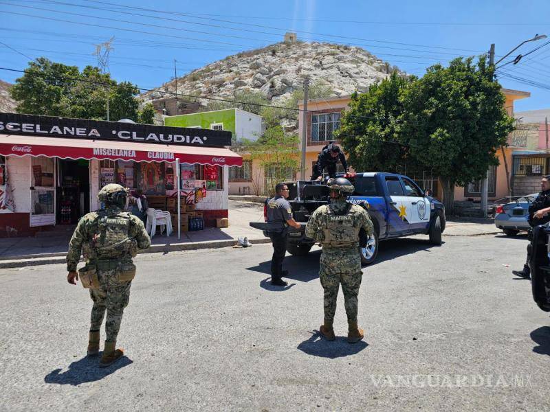 $!Durante el operativo participaron efectivos de la Marina y el Ejército Mexicano, quienes resguardaron la zona mientras se realizaban las diligencias.