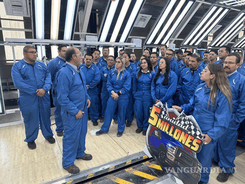 Festejan en Stellantis por la unidad 5 millones de la Ram